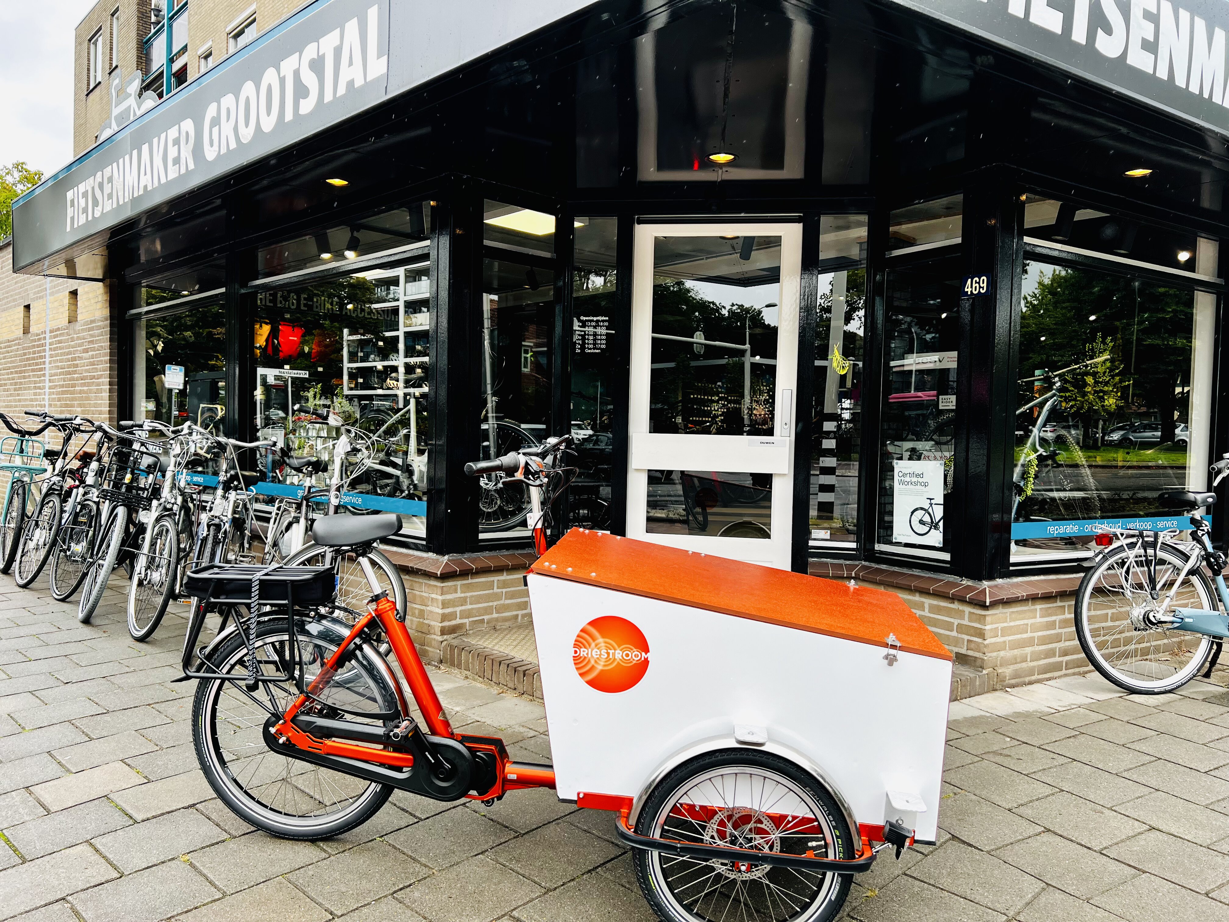 Zakelijke fietsen voor bedrijven - Driestroom project