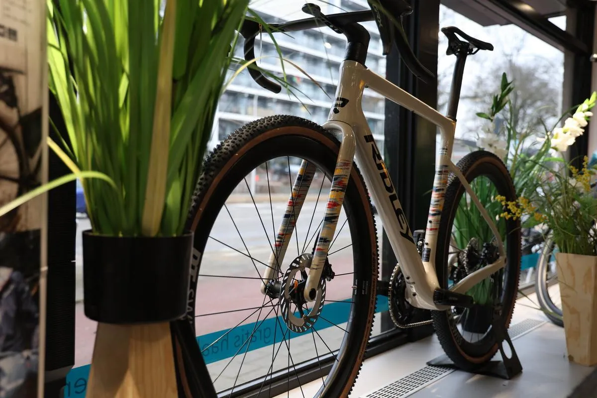 Ridley gravel bike showroom Nijmegen